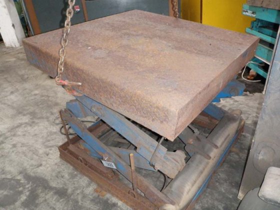 液压双升降台 ± 1500 千克，1800 毫米