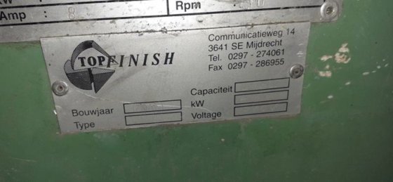 1997 年 KROMAS 400l 圆形振动器/镘刀