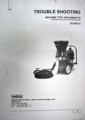 耐火物噴霧器 VELCO-ROTAMAT