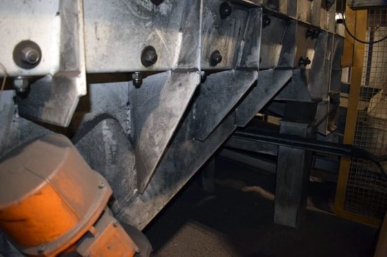 Raupenbandstrahlanlage G&F WST18