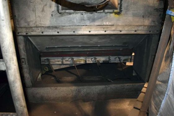 Raupenbandstrahlanlage G&F WST18