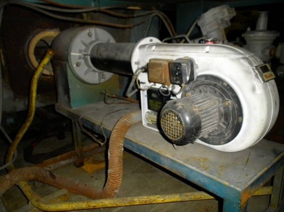 アルミ溶解炉、ガス、傾斜可能、315 kg、MORGAN製