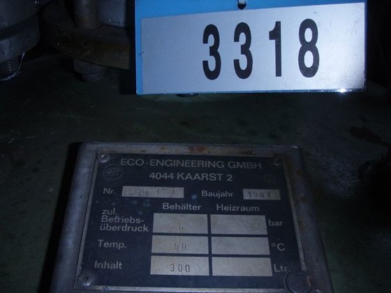 1994 ECO-ENGINEERING 输沙机，300 升