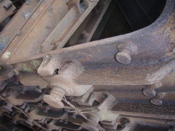 钢制烧瓶，完好无损，920 毫米 x 665 毫米