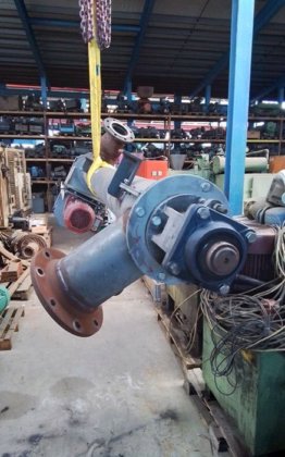 螺旋输送机 VANBEEK；长度：1750 毫米；直径：150 毫米