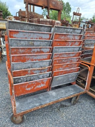 岩心运输车，带 36 个托盘，680 毫米 x