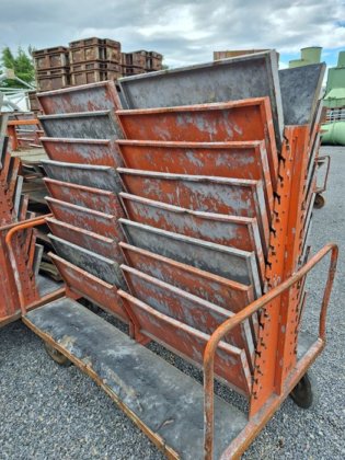 岩心运输车，带 36 个托盘，680 毫米 x