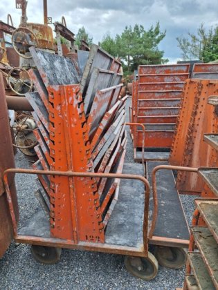 岩心运输车，带 36 个托盘，680 毫米 x