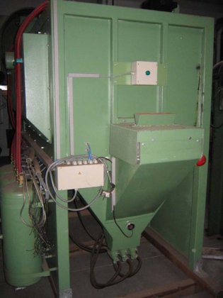 小型部品用自動サンドブラスト機, GLÄSNER, 新品