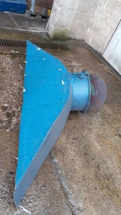 打磨室 ±4,4×2,3×2,5 米，带机械手，最大重量 750 公斤