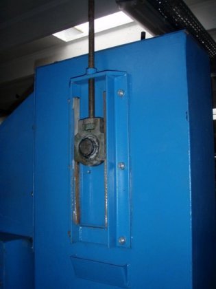 Raupenbandstrahlanlage, generalüberholt, 7,5 kW, Gummi