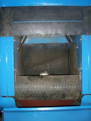 Raupenbandstrahlanlage, generalüberholt, 7,5 kW, Gummi