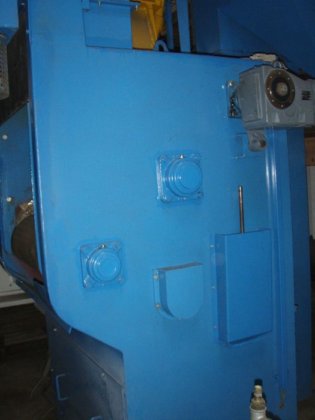 Raupenbandstrahlanlage, generalüberholt, 7,5 kW, Gummi