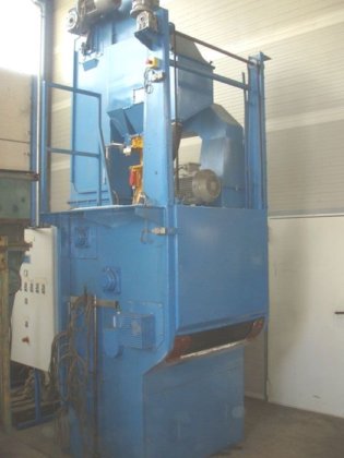 Tumble belt shot blast machine