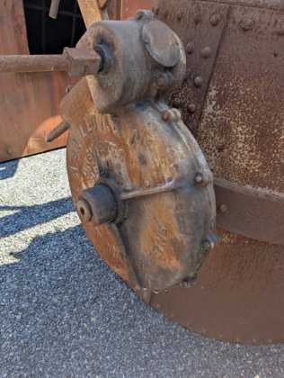 铸造浇桶 8 t，BAILLOT，带油浴齿轮箱