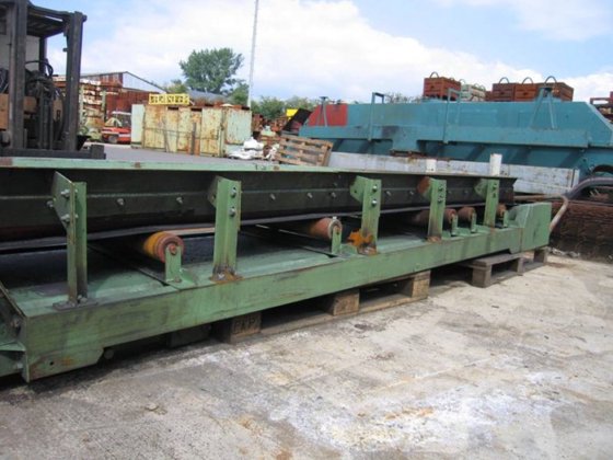 平橡胶带输送机，3550 毫米 x 560 毫米