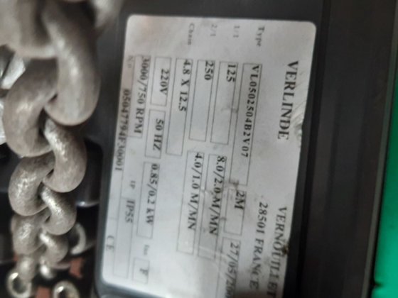 VERLINDE 环链葫芦 SALE