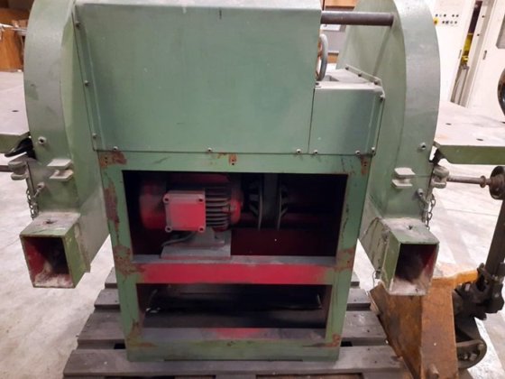 ダブルサンドペーパリングマシン、ディスクØ 600mm