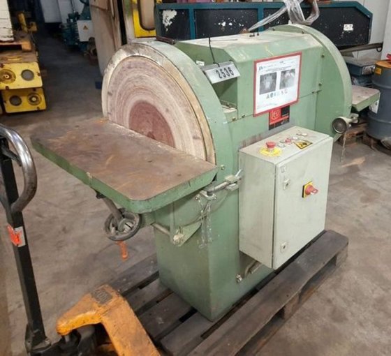 双层砂纸机，圆盘直径 600 毫米