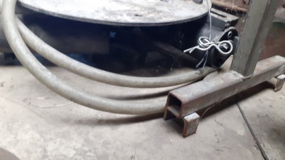 取鍋および炉用加振装置、Ø 600 mm～900 mm