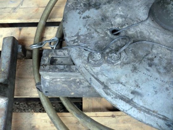 取鍋および炉用加振装置、Ø 600 mm～900 mm