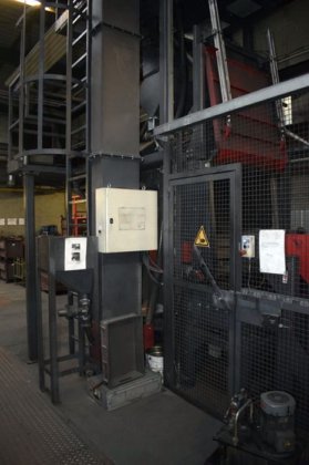 2009 Tumble belt shotblasting machine