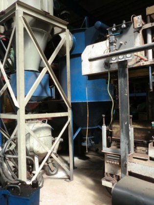 Freihand Sandstrahlgerät mit Filter