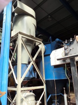 Freihand Sandstrahlgerät mit Filter