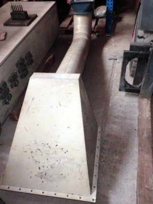 Freehand sandblast unit with dust