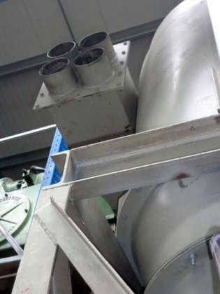 Freihand Sandstrahlgerät mit Filter