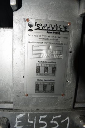 2011 るつぼ取鍋 FOUNDRY SERVICE 200kg