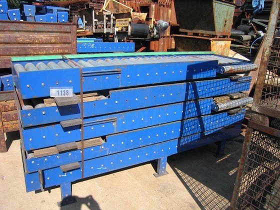 ローラーコンベア, 新品, 幅560mm, 足付き