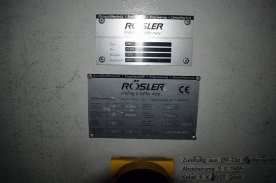 2009 履带式抛丸机 RÖSLER RMBC 6.2