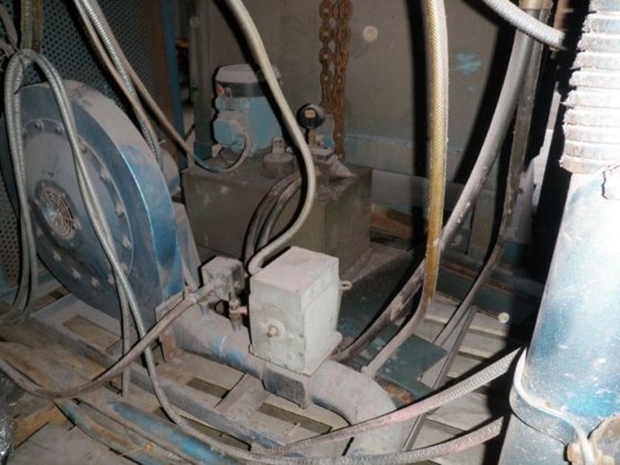 可倾斜式铝熔化炉，300 千克，气体加热，MORGAN THERMIC