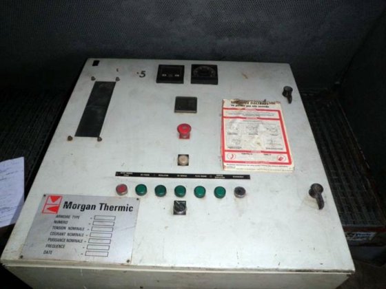 可倾斜式铝熔化炉，300 千克，气体加热，MORGAN THERMIC