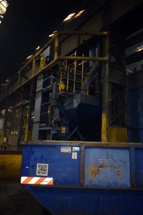2007 Shot Blast Cabinet DISA,