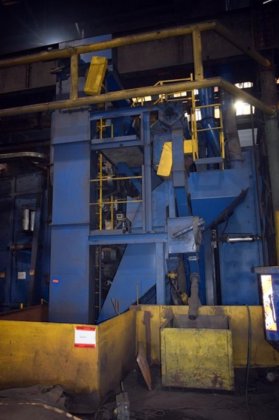 2007 Shot Blast Cabinet DISA,