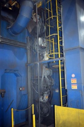 Durchlaufstrahlanlage DISA, 4m x 3,5m