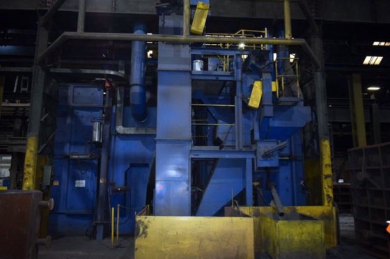 2007 Shot Blast Cabinet DISA,
