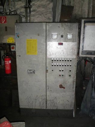 1993 带冷却器 BETH 的冲天炉过滤器，16500 立方米/小时