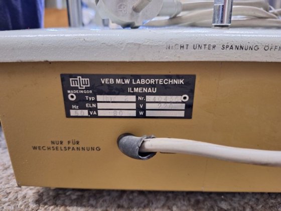 実験室用振動スクリーン MLW 200 mm