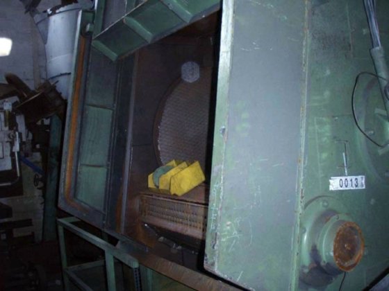 Tumble belt shotblast machine BRÜCK,
