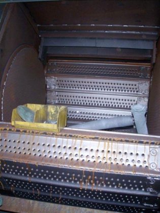 Tumble belt shotblast machine BRÜCK,