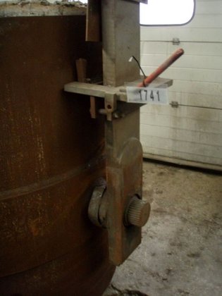 带行星齿轮的底部浇桶，8 吨