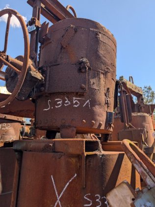 钢包，2 吨，带油浴齿轮箱