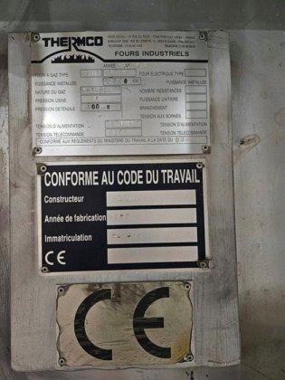 1997 アルミニウム用固定式ガス溶解炉 THERMCO