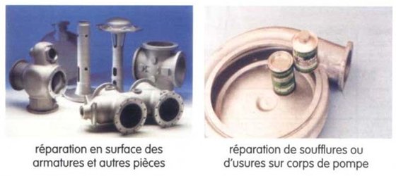 Plastic Metal durcisseur rapide combi