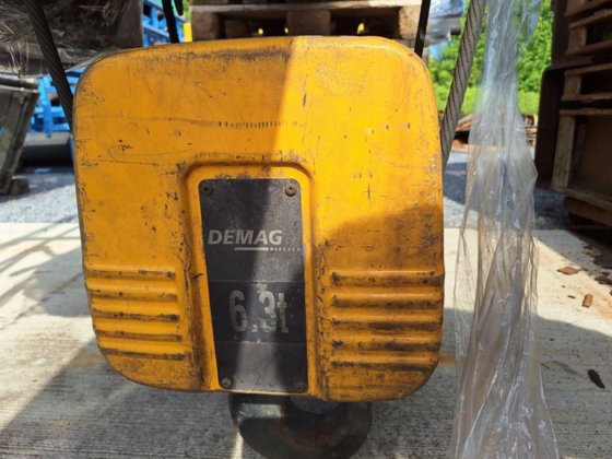 2006 DEMAG 6.3 吨桥式起重机；长度：10850 毫米