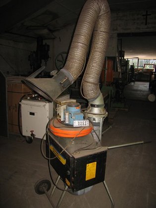 带轮子的静电烟道气体 + 灰尘过滤器 NEDERMANN