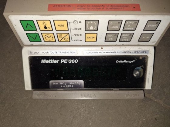 水分バランス メトラー